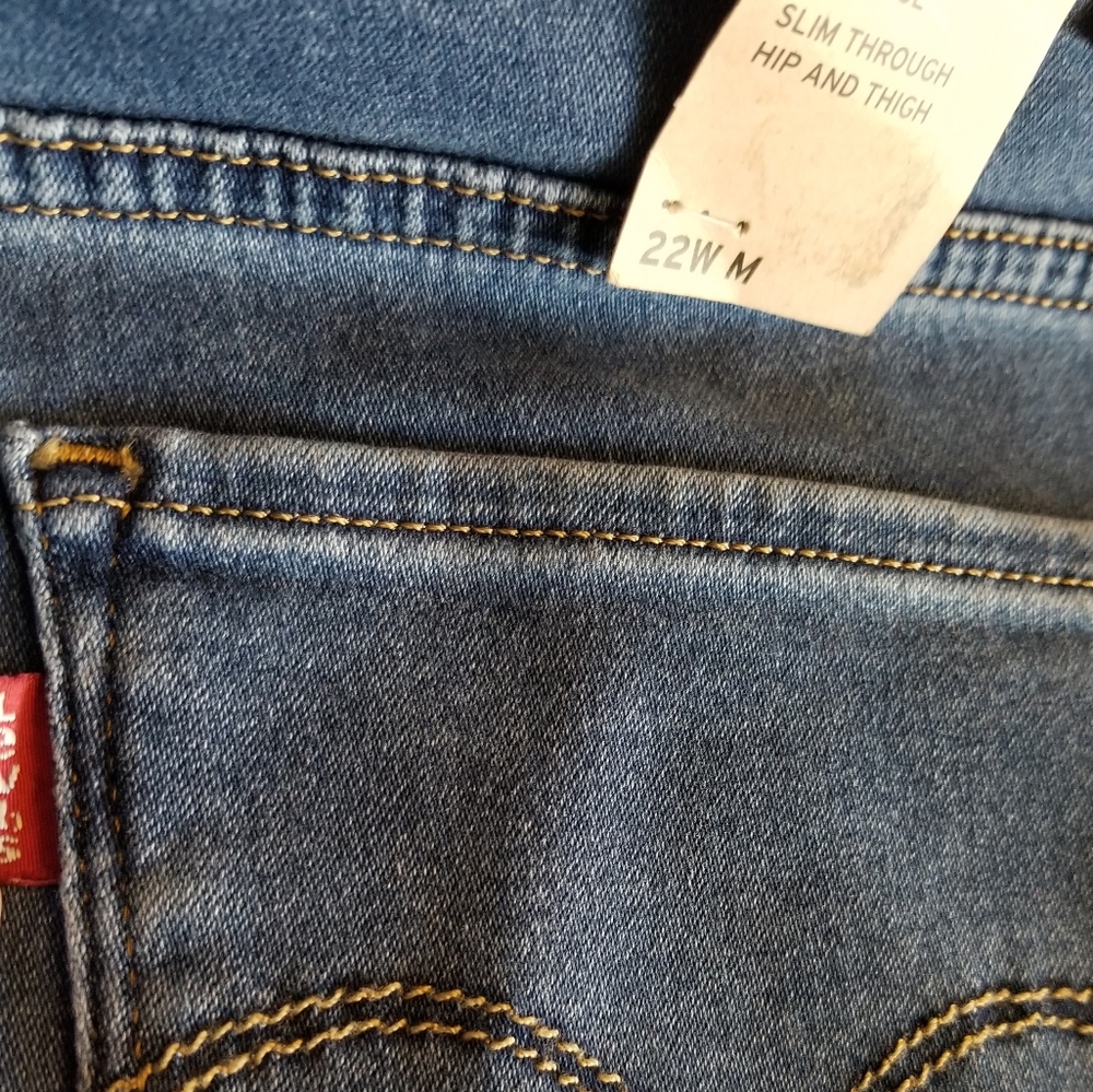 Levi's 720 HIGH RISE SUPER SKINNY WOMEN'S JEANS (PLUS SIZE) NWT - Picture 9 of 10